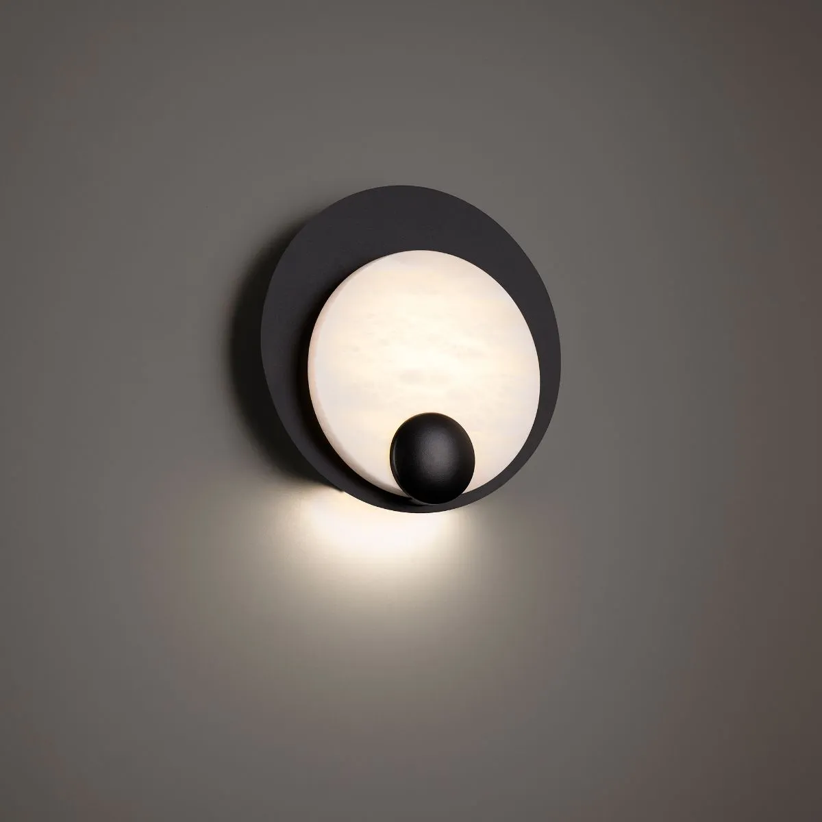 Rowlings 10 in. LED Wall Sconce Black finish