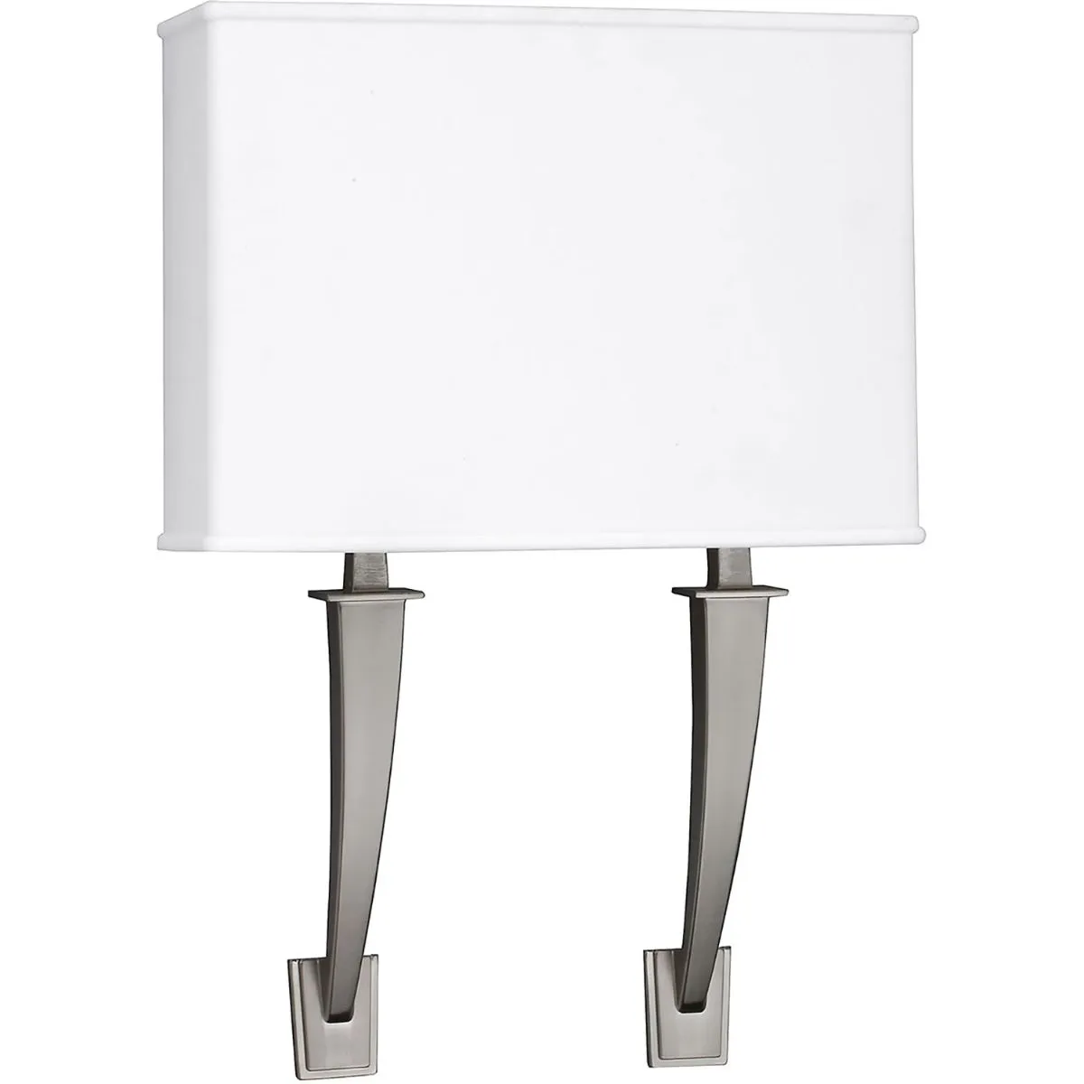 Sheridan 18 in. LED Armed Sconce Satin Nickel Finish