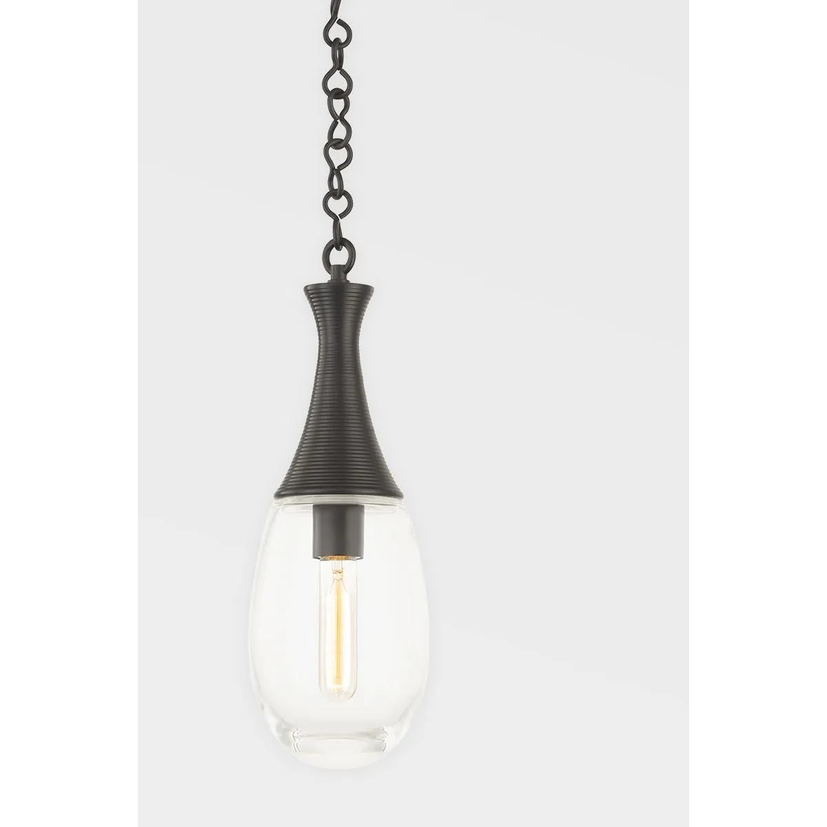 Southold 6 In. Pendant Light Black Finish