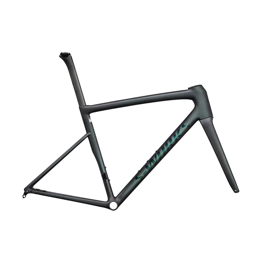 SPECIALIZED Sworks Tarmac SL8 2024 Road Frameset - SATIN CARBON/BLACK TINT OVER CHAMELEON BLEND/SUPERNOVA