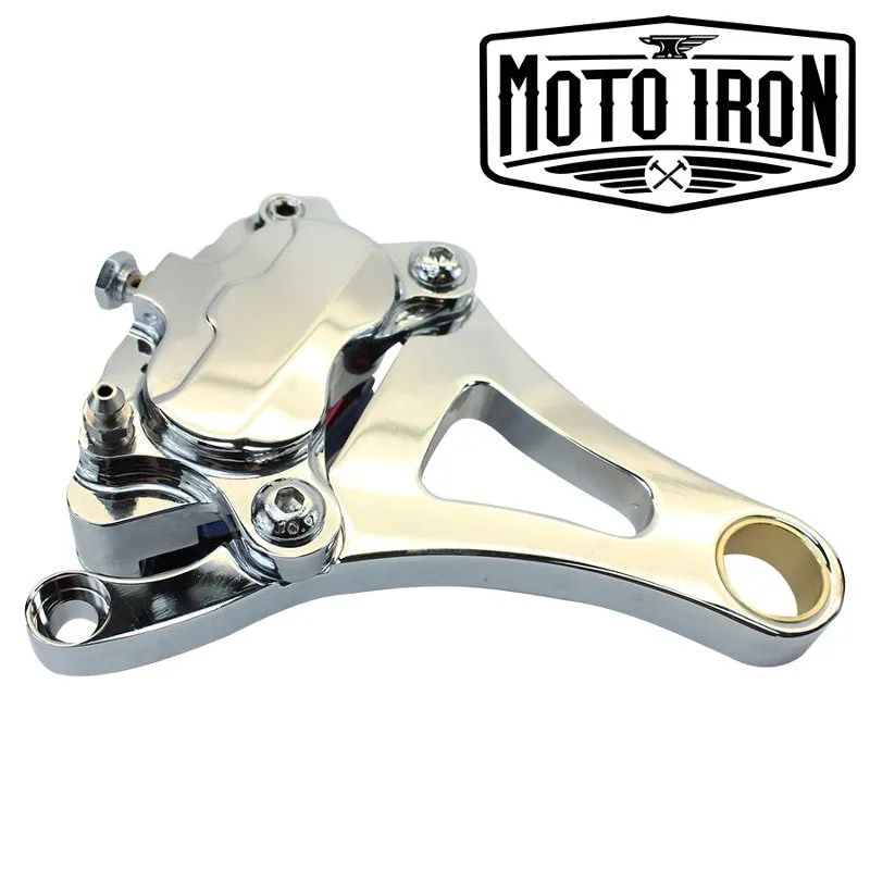 Springer Front End Brake Caliper Kit Right Side Chrome