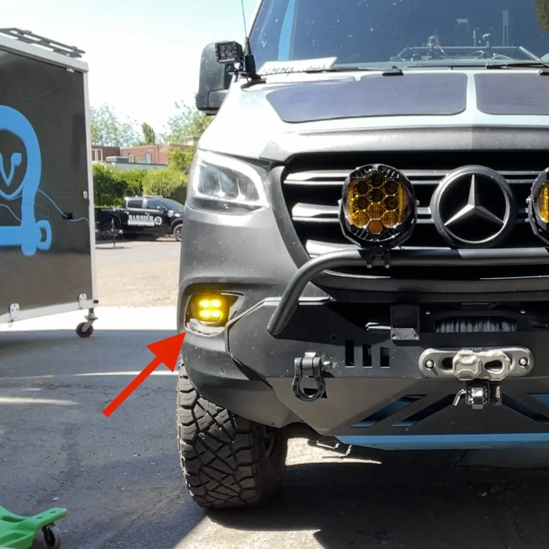 Sprinter Fog Light Upgrade [Baja Designs]