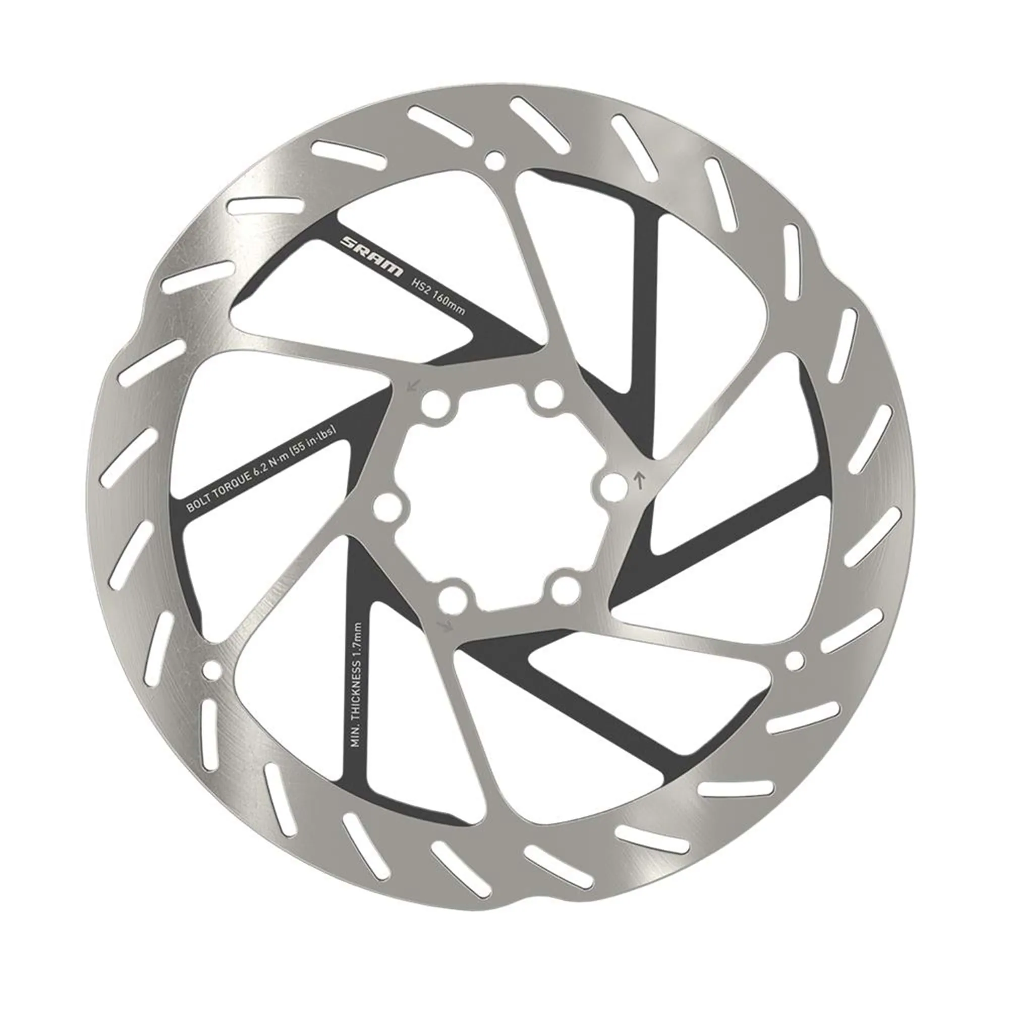 SRAM HS2 6-Bolt Rotor 160mm