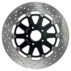 TC Bros. 12.6in Oversized Front Floating Brake rotor fits 84-up Harley Models