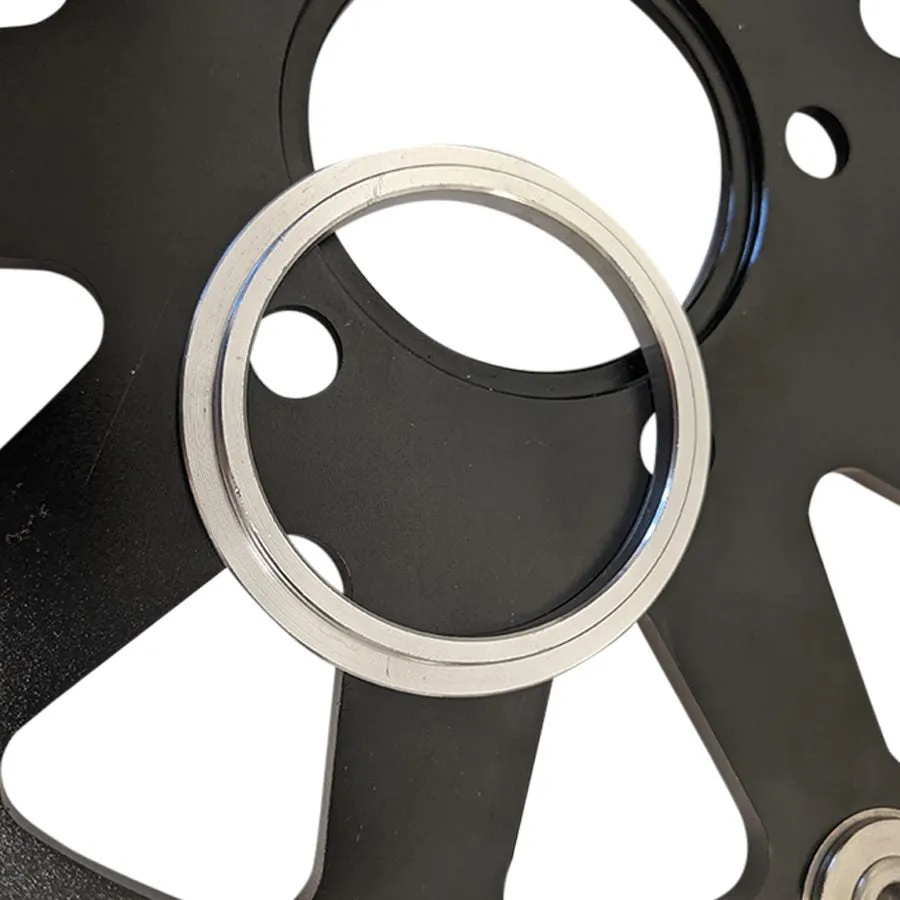 TC Bros. 12.6in (Oversized) Profile™ Front Floating Brake rotor for 84-up Harley Models