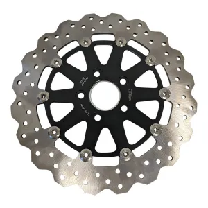 TC Bros. 12.6in (Oversized) Profile™ Front Floating Brake rotor for 84-up Harley Models