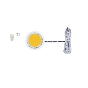 Tresco 12VDC 5W POWER POCKIT 3000K WHITE L-POC-5LEDSCL-WWH-1