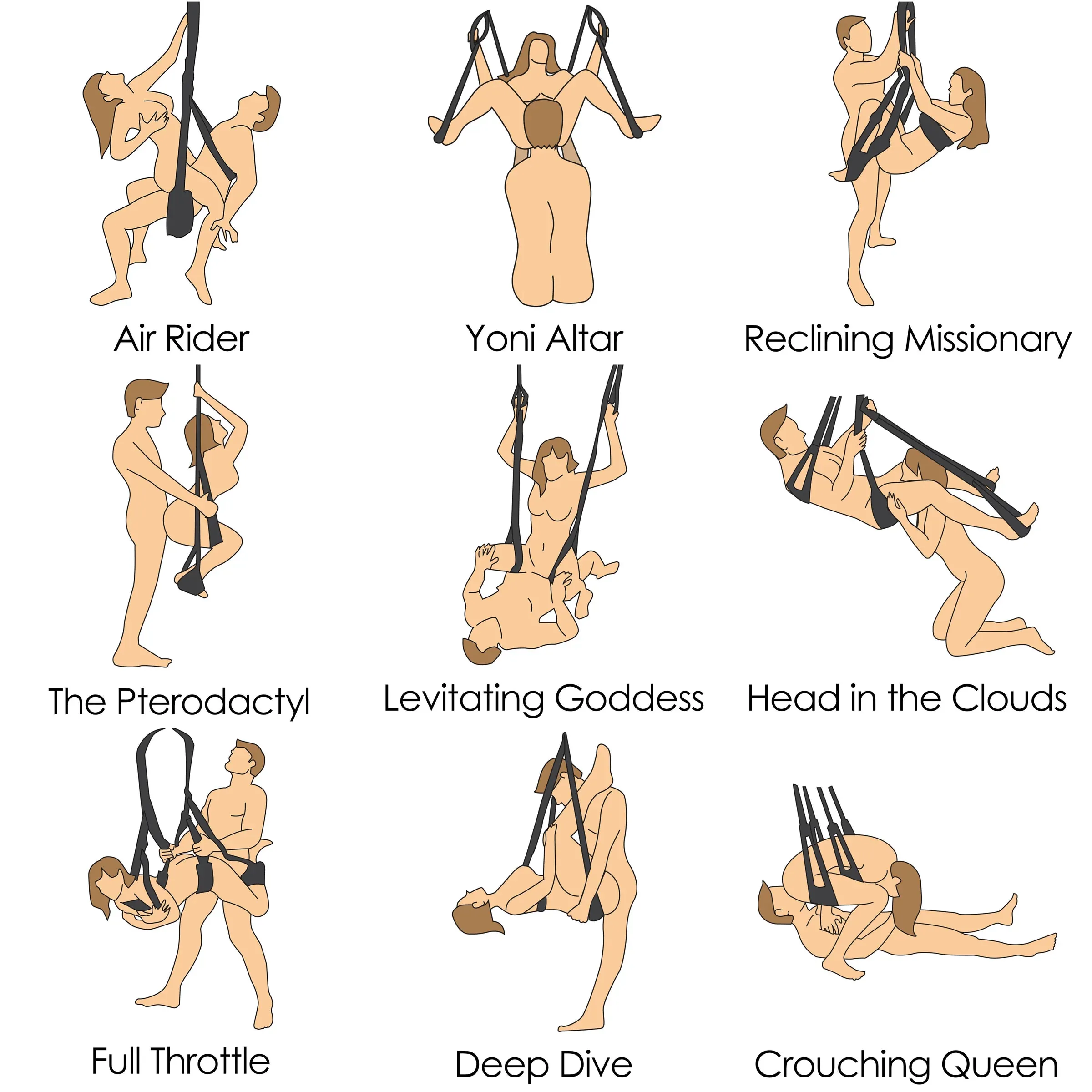 Trinity Vibes Sex Swing