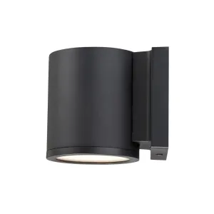 Tube 5 in. Up and Down LED Outdoor Wall Light 120-277V, 3000K Black