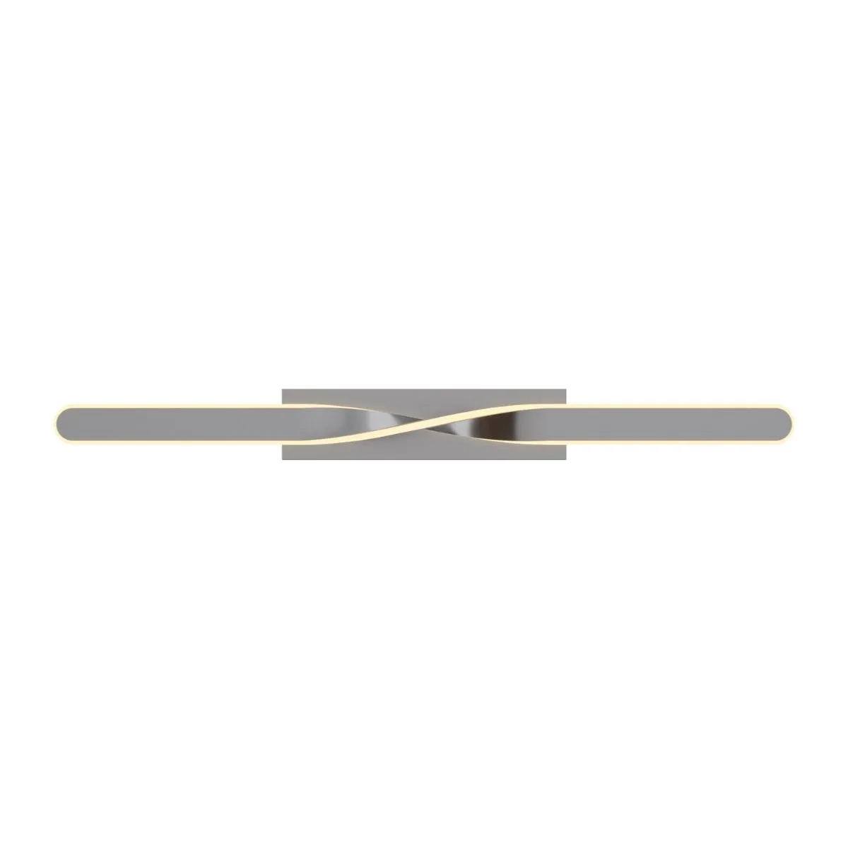Twist 36 In. LED Bath Bar Satin Nickel Finish