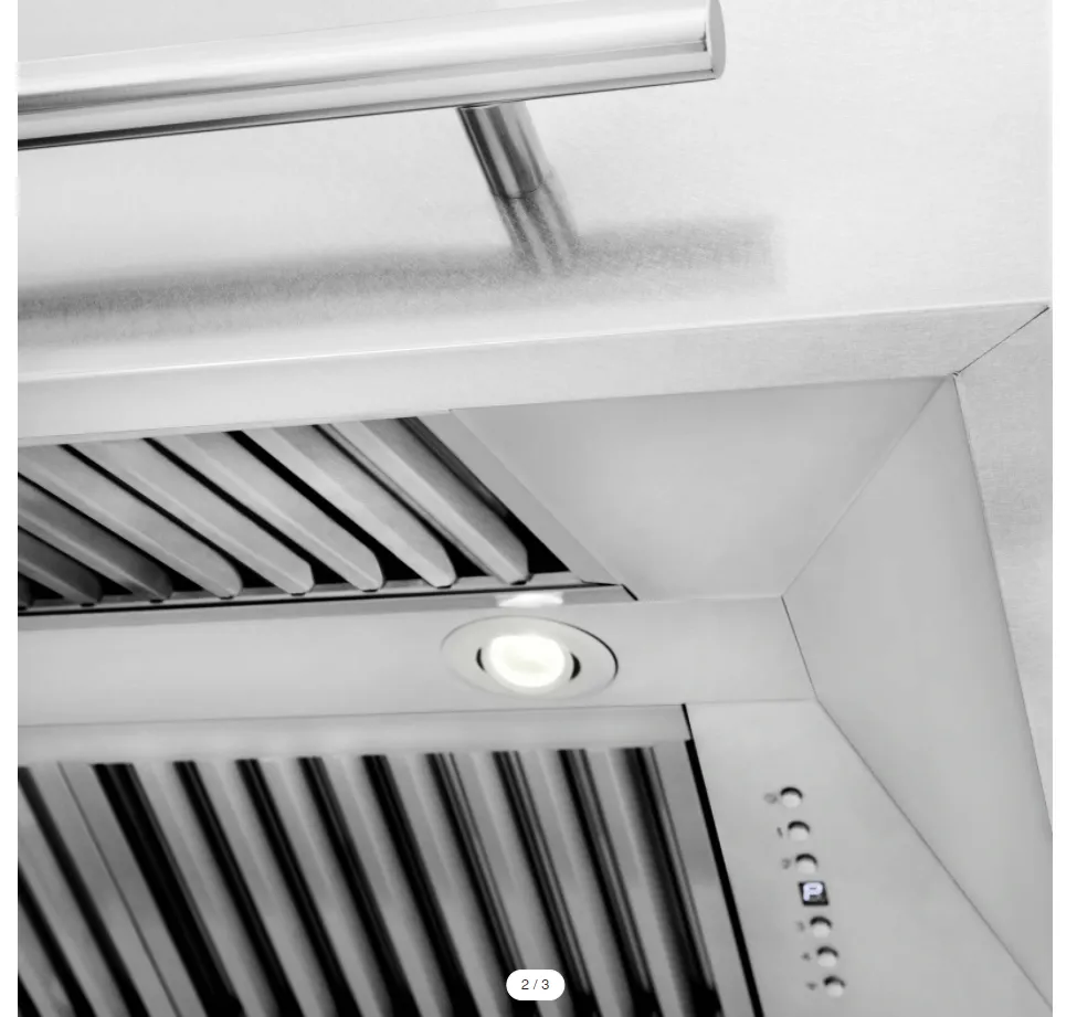 ZLINE 36" DuraSnow Stainless Steel Range Hood with White Matte Shell (8654SNX-WM-36)